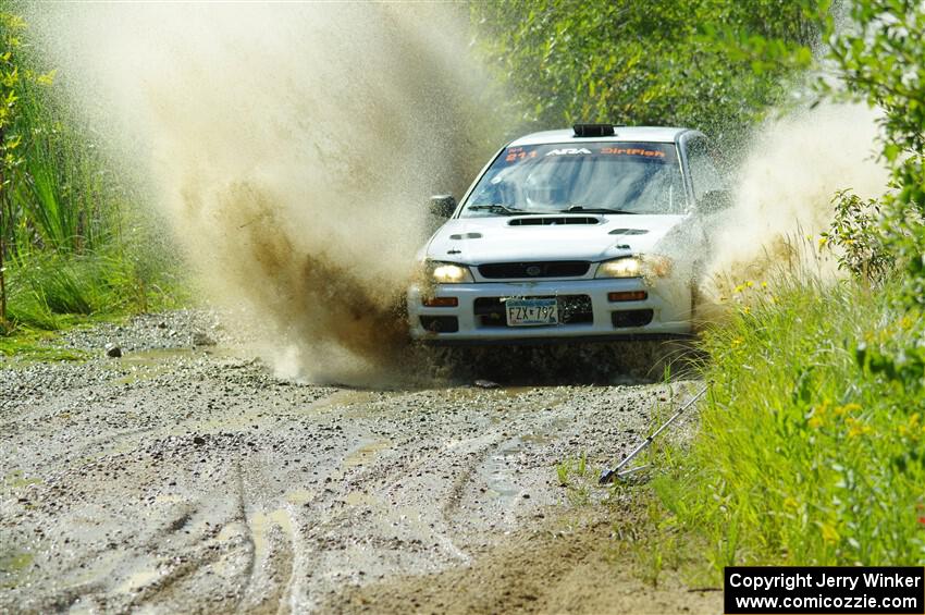 Jack Nelson / Isaac Zink Subaru Impreza on SS12, Height o' Land II.