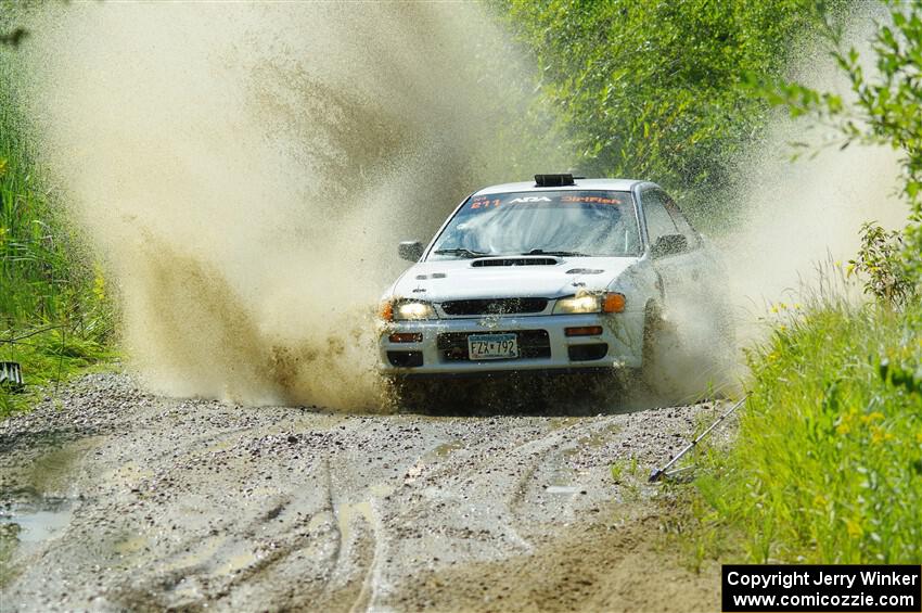 Jack Nelson / Isaac Zink Subaru Impreza on SS12, Height o' Land II.