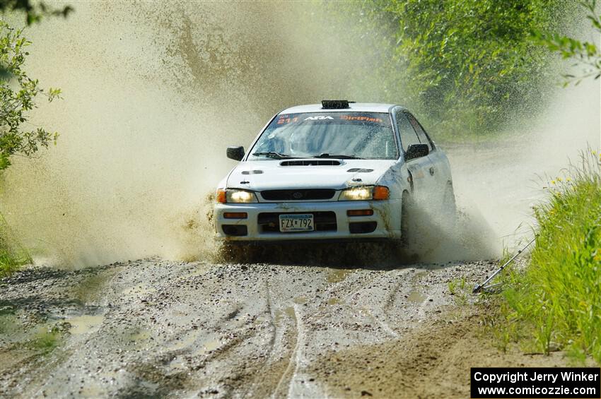 Jack Nelson / Isaac Zink Subaru Impreza on SS12, Height o' Land II.