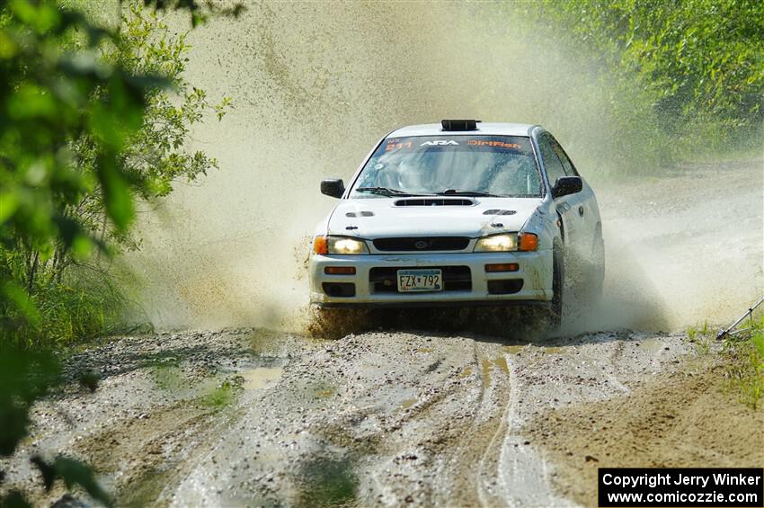 Jack Nelson / Isaac Zink Subaru Impreza on SS12, Height o' Land II.