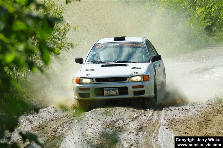 Jack Nelson / Isaac Zink Subaru Impreza on SS12, Height o' Land II.