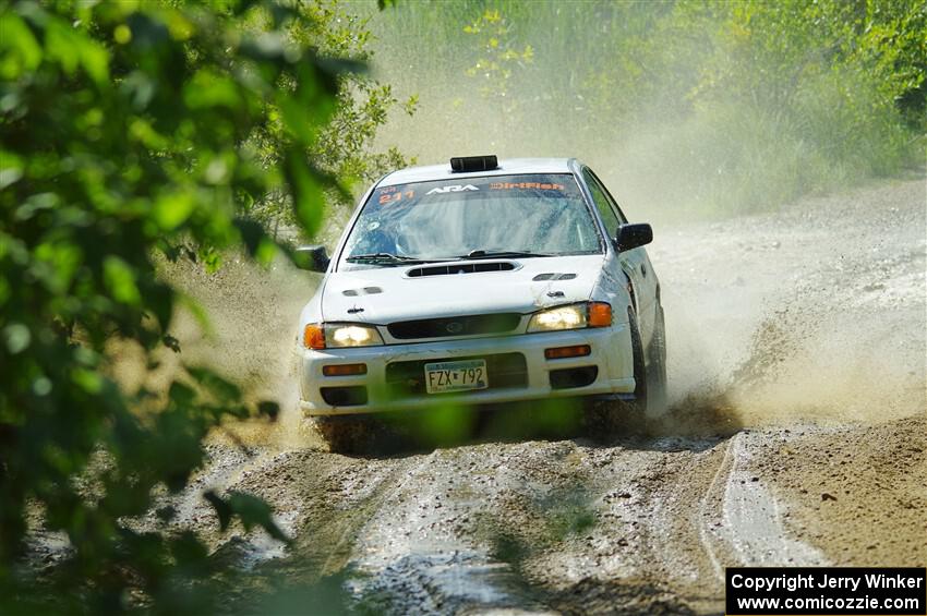 Jack Nelson / Isaac Zink Subaru Impreza on SS12, Height o' Land II.