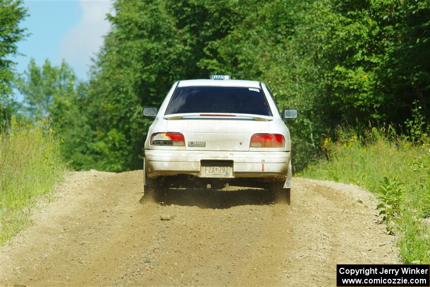 Jack Nelson / Isaac Zink Subaru Impreza on SS12, Height o' Land II.