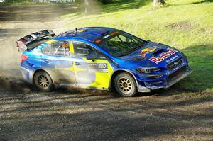 Brandon Semenuk / Keaton Williams Subaru WRX STi on SS14, Soo Pass East I.