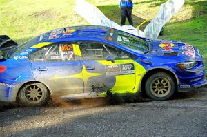 Brandon Semenuk / Keaton Williams Subaru WRX STi on SS14, Soo Pass East I.