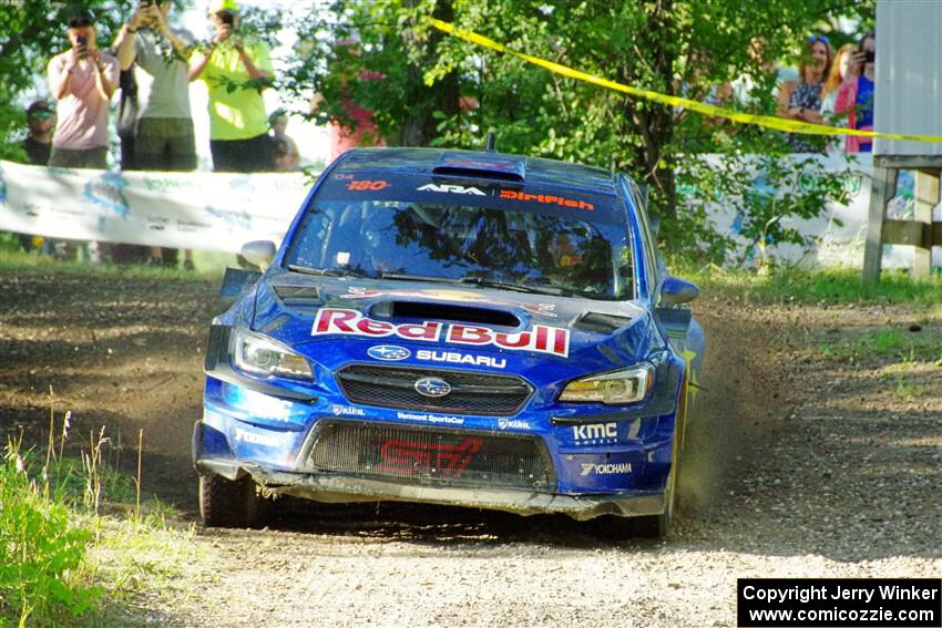 Brandon Semenuk / Keaton Williams Subaru WRX STi on SS14, Soo Pass East I.