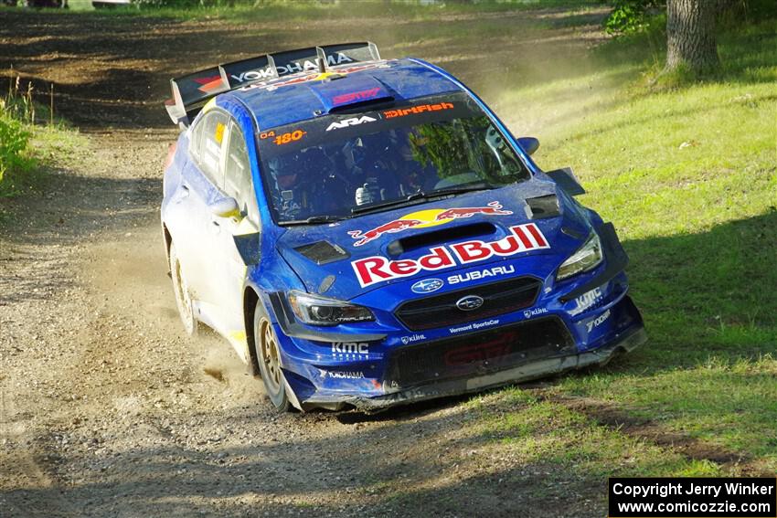 Brandon Semenuk / Keaton Williams Subaru WRX STi on SS14, Soo Pass East I.