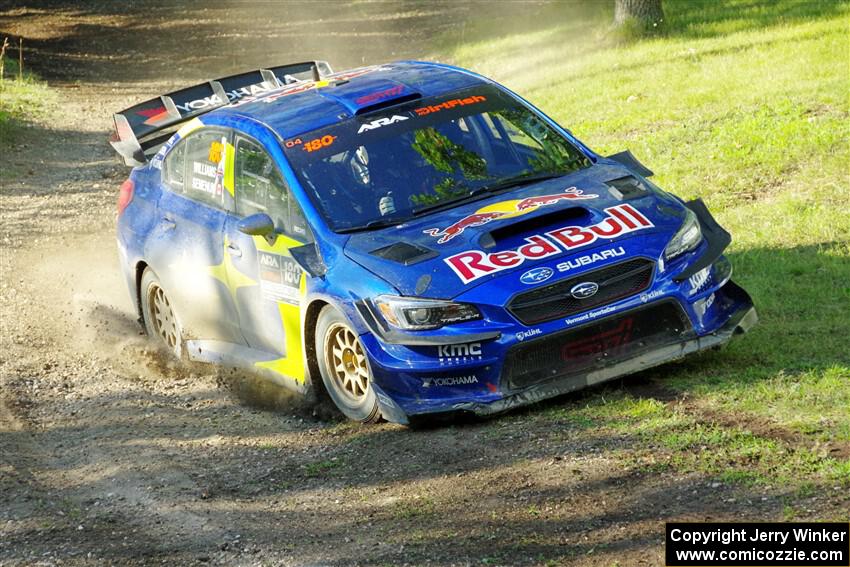 Brandon Semenuk / Keaton Williams Subaru WRX STi on SS14, Soo Pass East I.