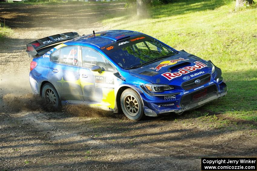 Brandon Semenuk / Keaton Williams Subaru WRX STi on SS14, Soo Pass East I.