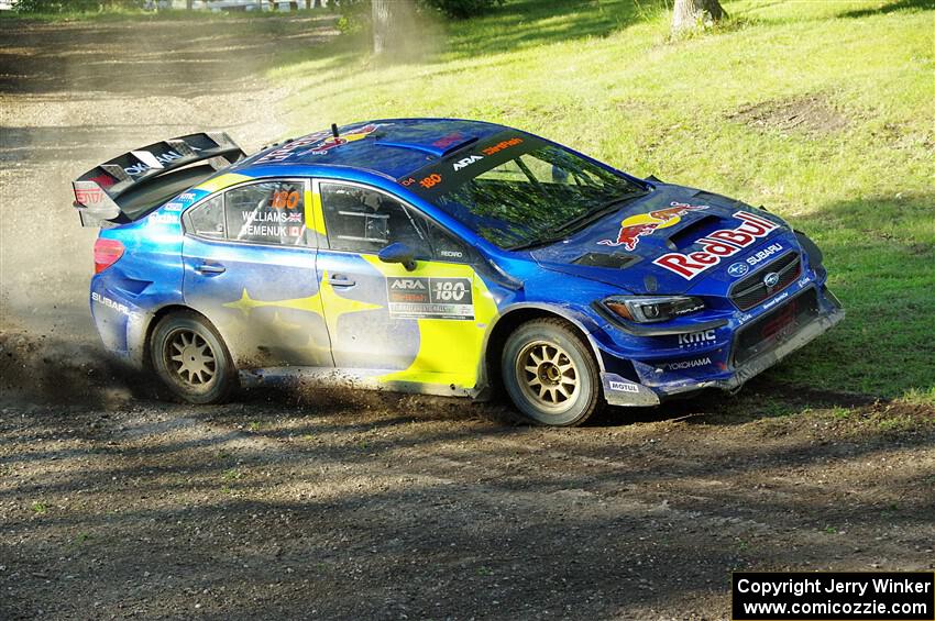 Brandon Semenuk / Keaton Williams Subaru WRX STi on SS14, Soo Pass East I.