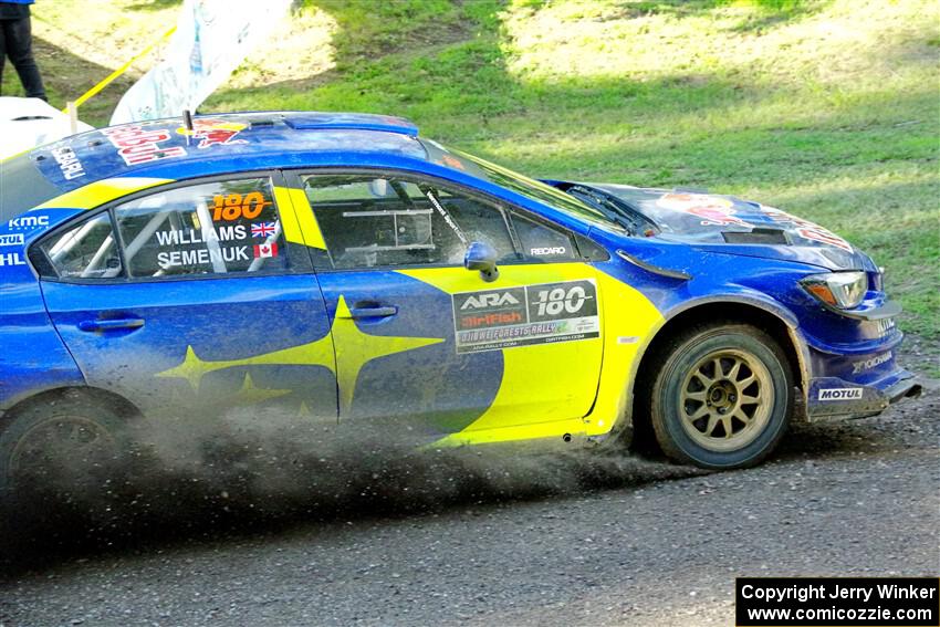 Brandon Semenuk / Keaton Williams Subaru WRX STi on SS14, Soo Pass East I.