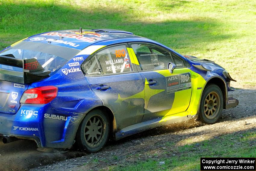 Brandon Semenuk / Keaton Williams Subaru WRX STi on SS14, Soo Pass East I.