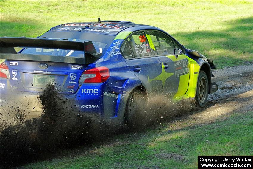 Brandon Semenuk / Keaton Williams Subaru WRX STi on SS14, Soo Pass East I.