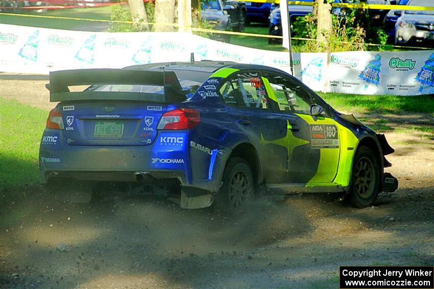 Brandon Semenuk / Keaton Williams Subaru WRX STi on SS14, Soo Pass East I.