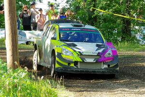 Patrick Gruszka / Florian Barral Mitsubishi Mirage RS on SS14, Soo Pass East I.