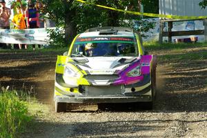 Patrick Gruszka / Florian Barral Mitsubishi Mirage RS on SS14, Soo Pass East I.