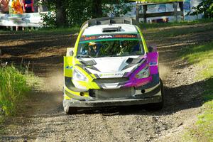 Patrick Gruszka / Florian Barral Mitsubishi Mirage RS on SS14, Soo Pass East I.