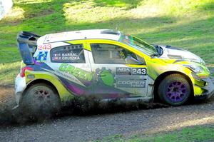 Patrick Gruszka / Florian Barral Mitsubishi Mirage RS on SS14, Soo Pass East I.