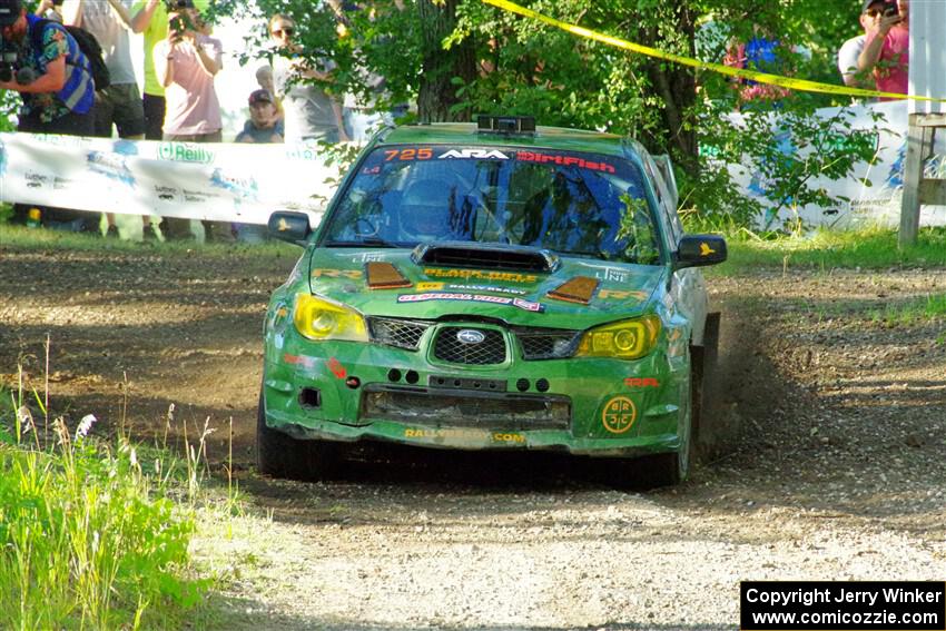 Dave Carapetyan / John Hall Subaru WRX STi on SS14, Soo Pass East I.