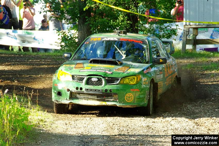 Dave Carapetyan / John Hall Subaru WRX STi on SS14, Soo Pass East I.