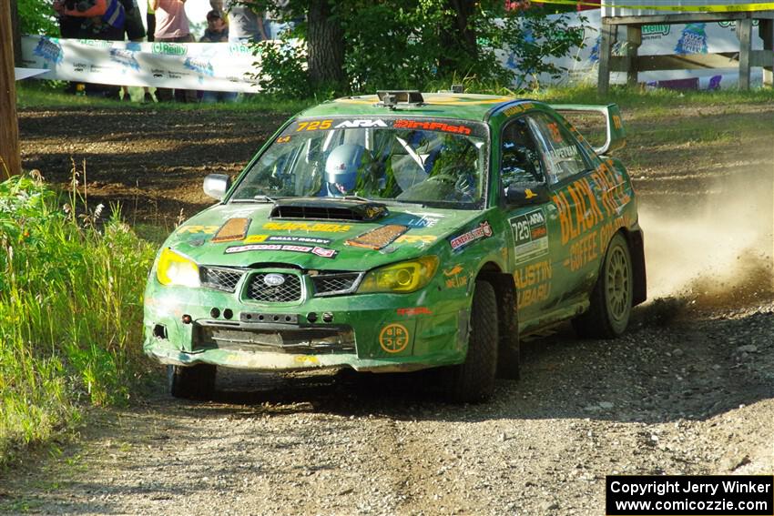 Dave Carapetyan / John Hall Subaru WRX STi on SS14, Soo Pass East I.