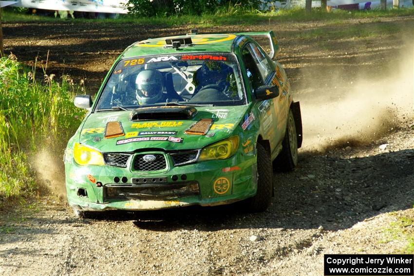 Dave Carapetyan / John Hall Subaru WRX STi on SS14, Soo Pass East I.