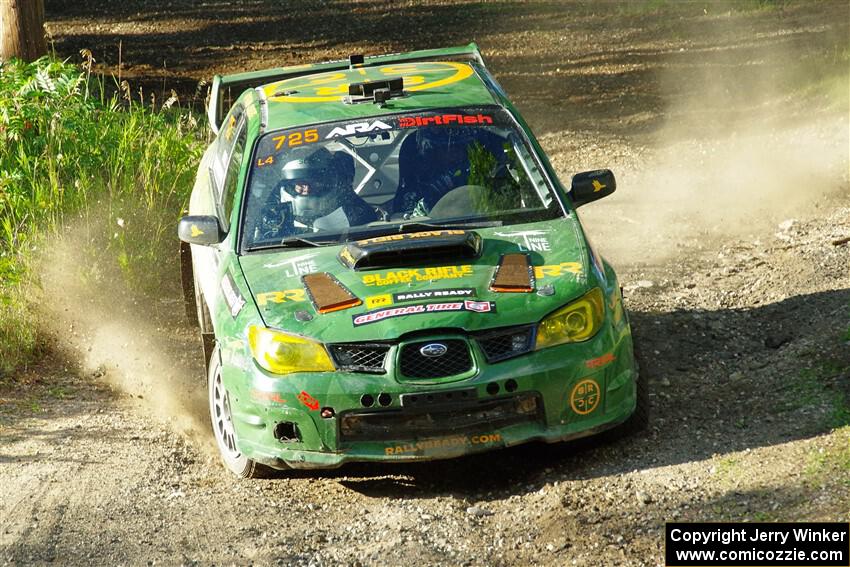 Dave Carapetyan / John Hall Subaru WRX STi on SS14, Soo Pass East I.