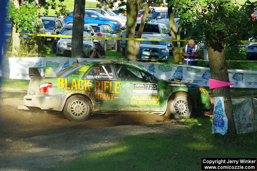 Dave Carapetyan / John Hall Subaru WRX STi on SS14, Soo Pass East I.