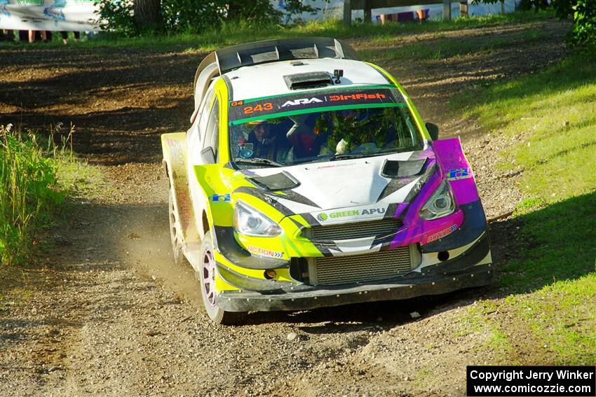 Patrick Gruszka / Florian Barral Mitsubishi Mirage RS on SS14, Soo Pass East I.