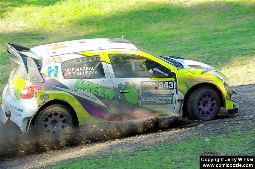 Patrick Gruszka / Florian Barral Mitsubishi Mirage RS on SS14, Soo Pass East I.