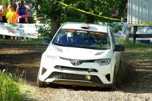 Alejandro Perusina / Andres Bautista Toyota RAV4 on SS14, Soo Pass East I.