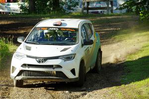 Alejandro Perusina / Andres Bautista Toyota RAV4 on SS14, Soo Pass East I.