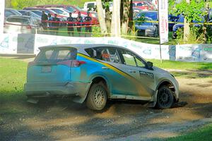 Alejandro Perusina / Andres Bautista Toyota RAV4 on SS14, Soo Pass East I.