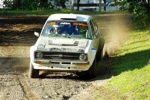 Seamus Burke / Martin Brady Ford Escort Mk II on SS14, Soo Pass East I.