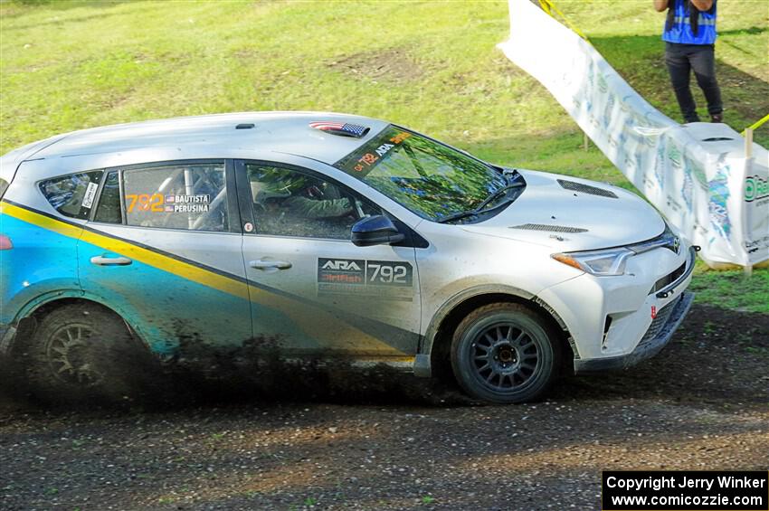 Alejandro Perusina / Andres Bautista Toyota RAV4 on SS14, Soo Pass East I.