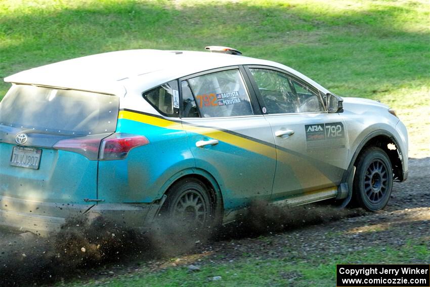 Alejandro Perusina / Andres Bautista Toyota RAV4 on SS14, Soo Pass East I.