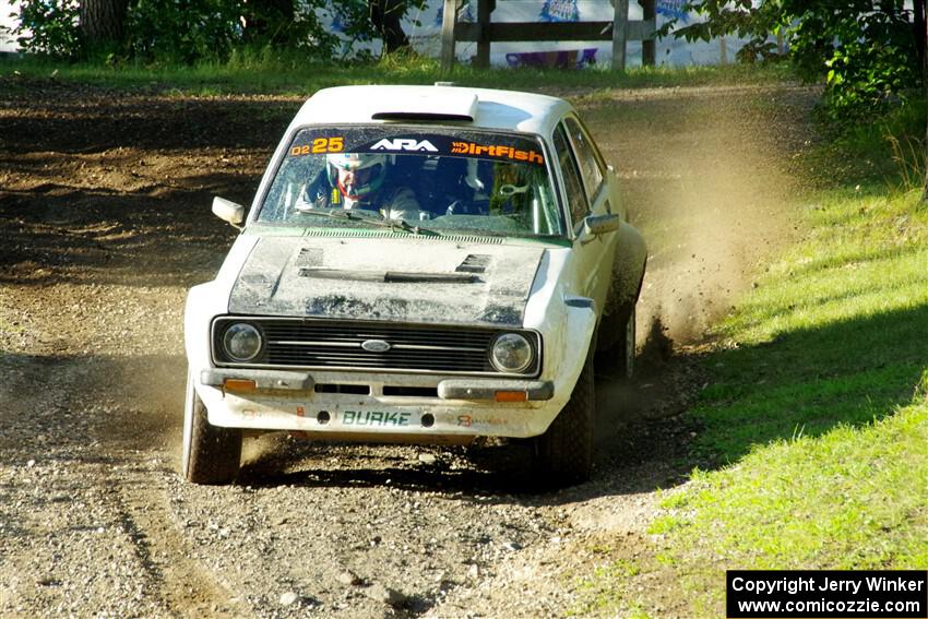 Seamus Burke / Martin Brady Ford Escort Mk II on SS14, Soo Pass East I.