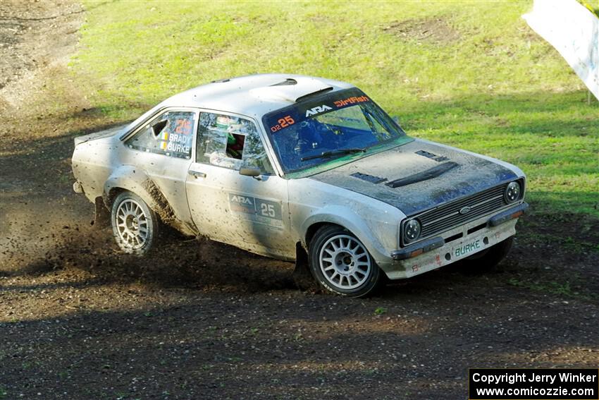 Seamus Burke / Martin Brady Ford Escort Mk II on SS14, Soo Pass East I.