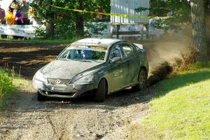 Michael Hooper / Claudia Barbera-Pullen Lexus IS350 on SS14, Soo Pass East I.