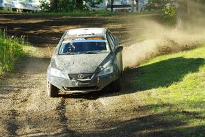 Michael Hooper / Claudia Barbera-Pullen Lexus IS350 on SS14, Soo Pass East I.