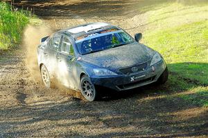 Michael Hooper / Claudia Barbera-Pullen Lexus IS350 on SS14, Soo Pass East I.