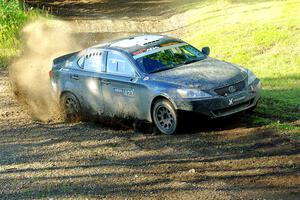 Michael Hooper / Claudia Barbera-Pullen Lexus IS350 on SS14, Soo Pass East I.