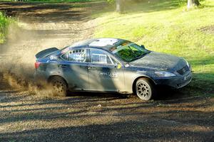 Michael Hooper / Claudia Barbera-Pullen Lexus IS350 on SS14, Soo Pass East I.