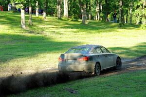 Michael Hooper / Claudia Barbera-Pullen Lexus IS350 on SS14, Soo Pass East I.