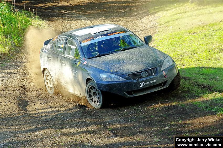 Michael Hooper / Claudia Barbera-Pullen Lexus IS350 on SS14, Soo Pass East I.