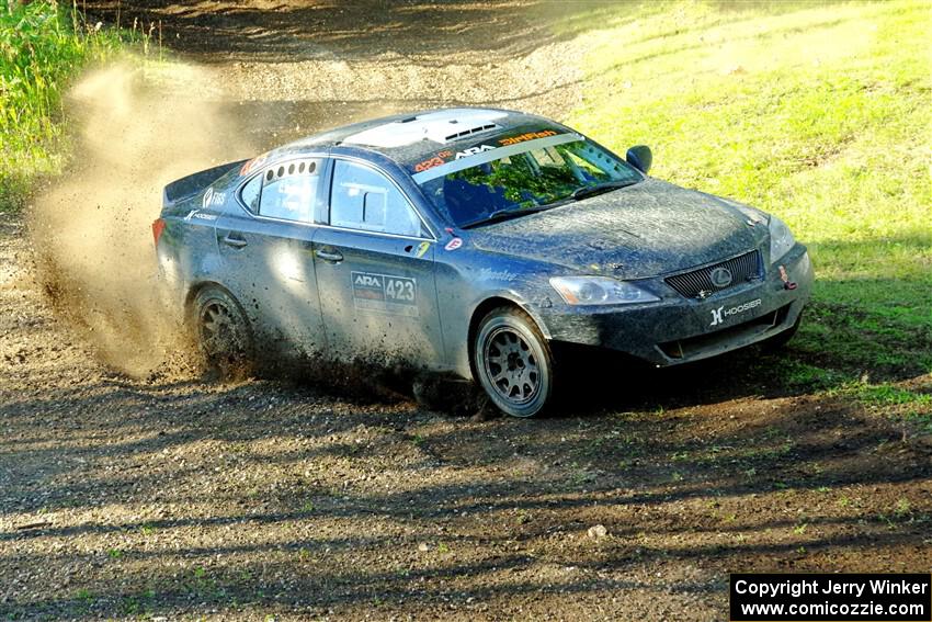 Michael Hooper / Claudia Barbera-Pullen Lexus IS350 on SS14, Soo Pass East I.