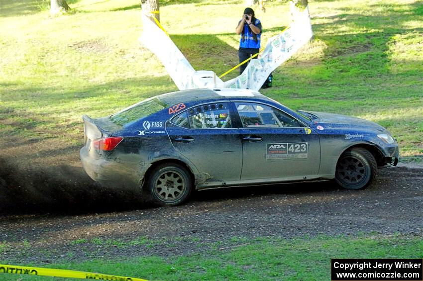 Michael Hooper / Claudia Barbera-Pullen Lexus IS350 on SS14, Soo Pass East I.