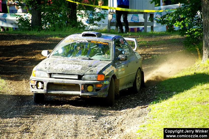 Jacob Despain / Michael Despain Subaru Impreza 2.5RS on SS14, Soo Pass East I.