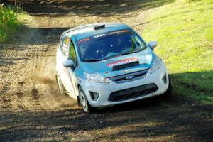 Spencer Sherman / Boyd Smith Ford Fiesta R2 on SS14, Soo Pass East I.