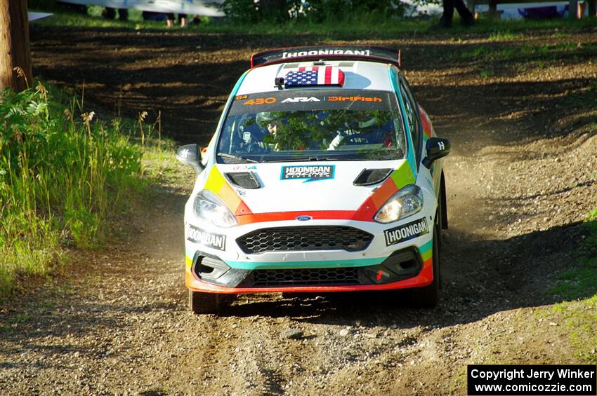 Lucy Block / Michelle Miller Ford Fiesta Rally3 on SS14, Soo Pass East I.